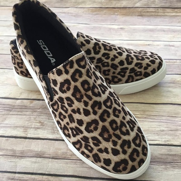 Brand New Leopard Slip Ons - Picture 3 of 4
